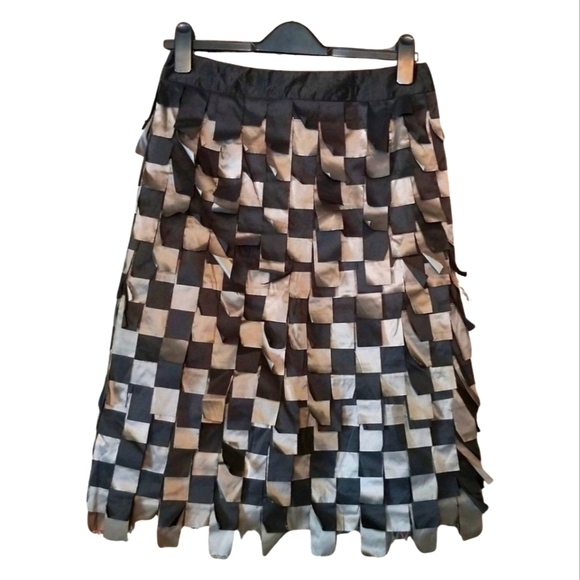 NWT 3D architectural avant garde skirt Dominique de santino - Picture 2 of 7